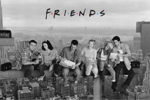 Pyramid International Frıends Lunch On A Skyscraper Maxı Poster - Image 1