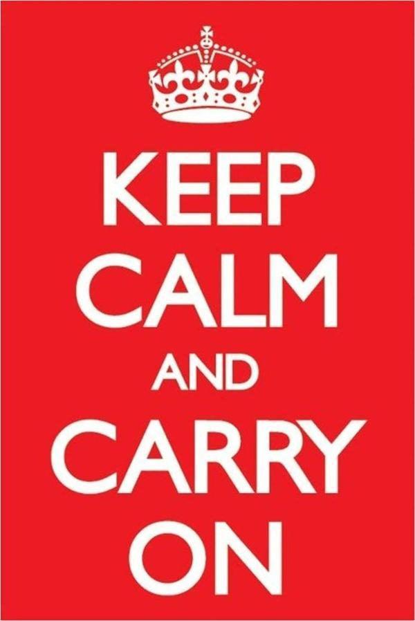 Gb Eye Maxi Poster Keep Calm And Carry On - Image 1