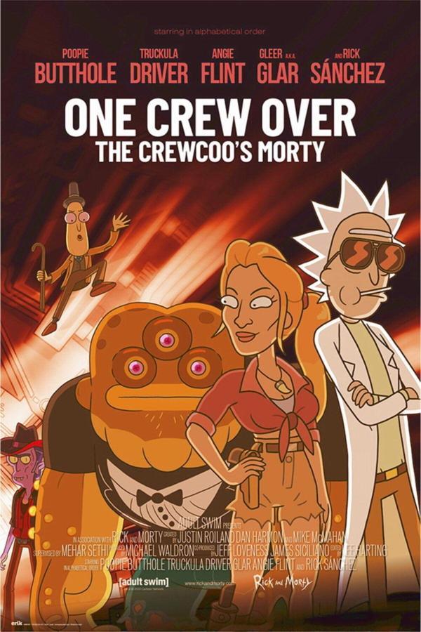 Grupo Erık Rıck And Morty Season 4 One Crew Maxı Poster - Image 1