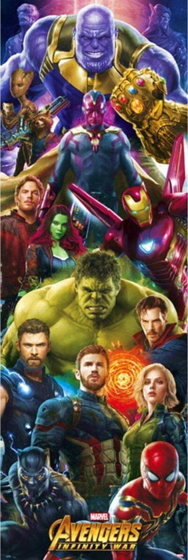 Grupo Erık Marvel Avengers Infınıty War Door Poster - Image 1