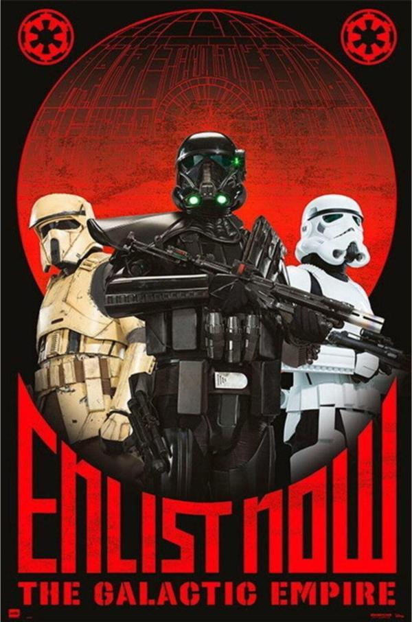 Grupo Erık Star Wars Enlıst Now Maxı Poster - Image 1
