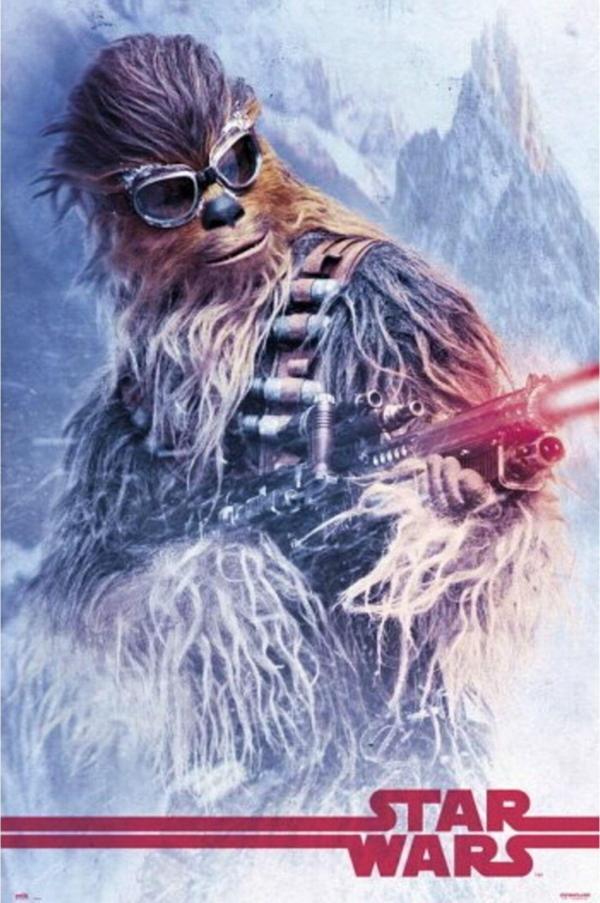 Grupo Erık Star Wars Chewbacca At Work Maxı Poster - Image 1