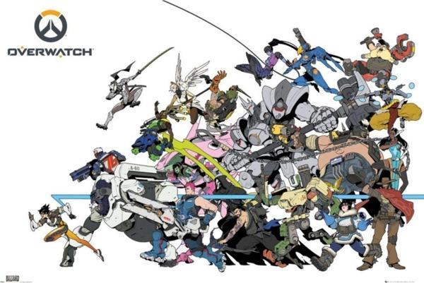 Gb Eye Overwatch Battle Maxı Poster - Image 1