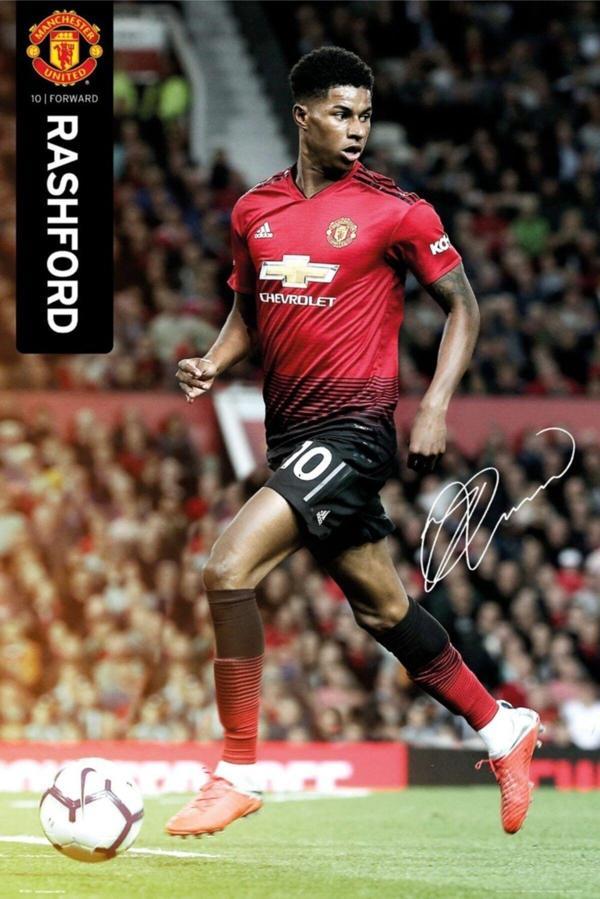Gb Eye Manchester Unıted Rashford Maxı Poster - Image 1