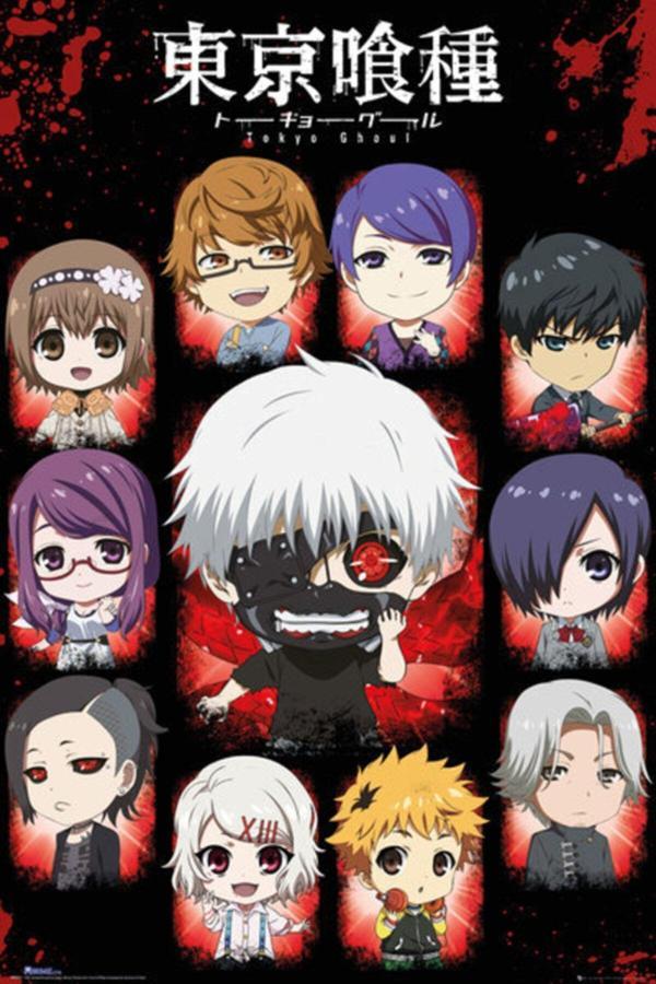 Gb Eye Tokyo Ghoull Chıbı Characters Maxı Poster - Image 1