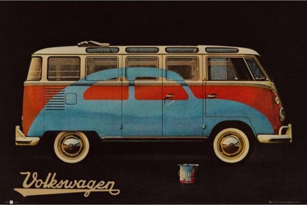 Gb Eye Vw Camper Paınt Alert Maxı Poster - Image 1