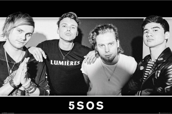 Gb Eye 5 Seconds Of Summer Group Maxı Poster - Image 1