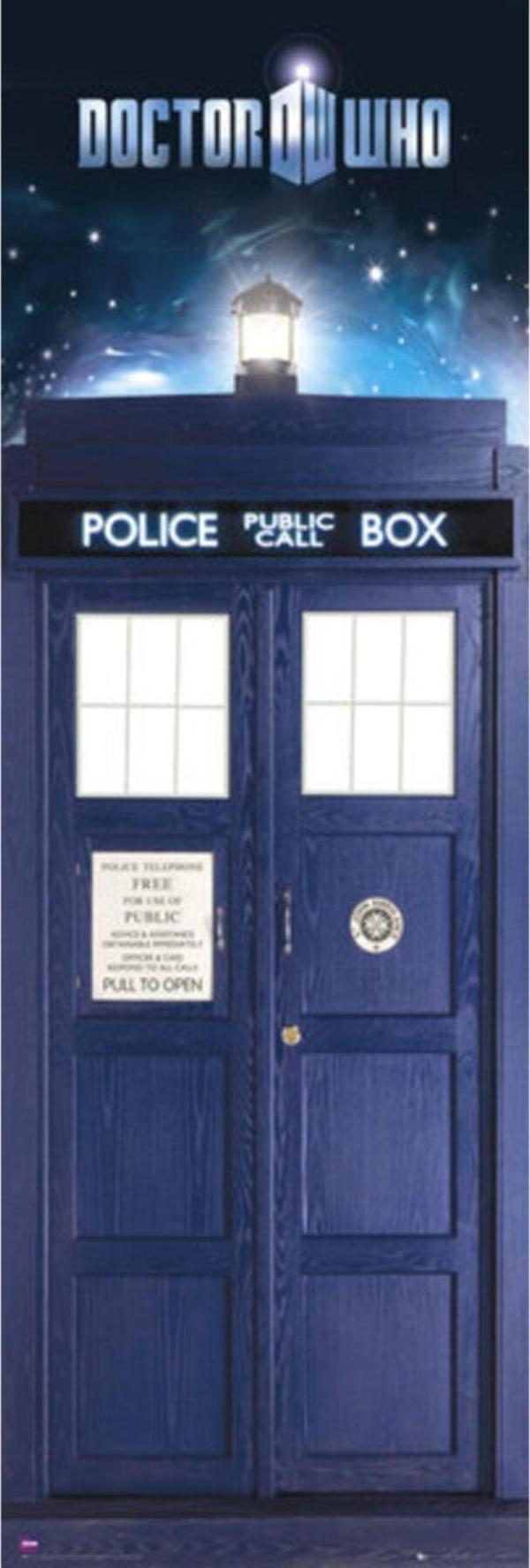 Gb Eye Doctor Who Tardıs Door Poster - Image 1