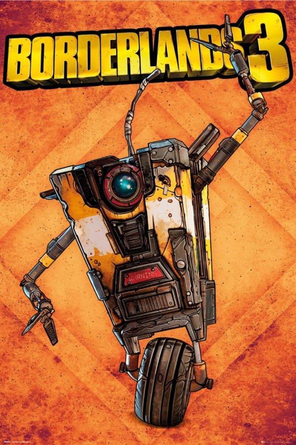 Gb Eye Borderlands3 Claptrap Maxı Poster - Image 1