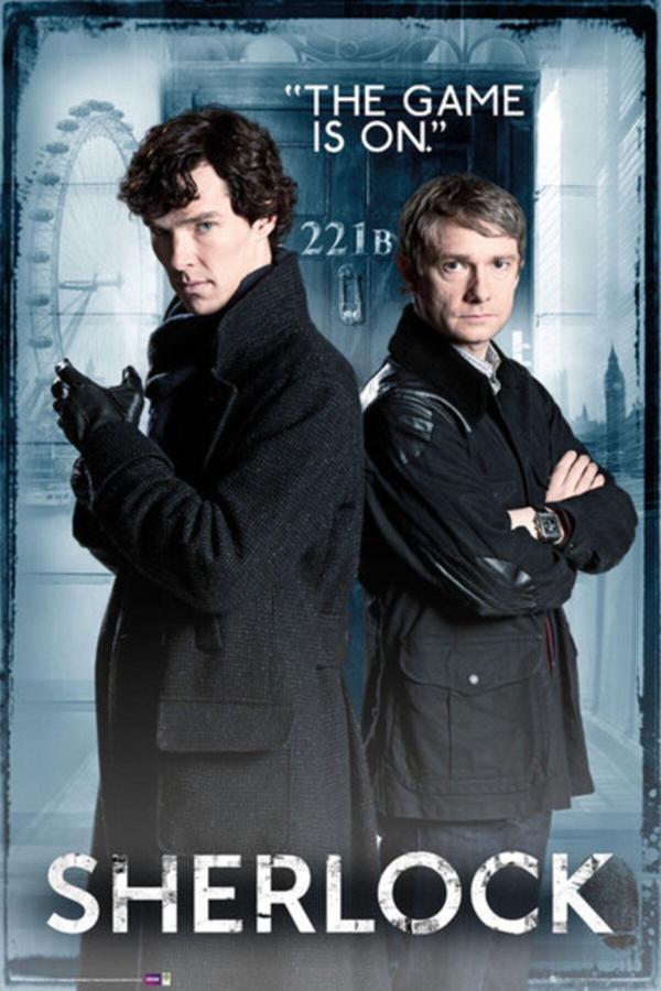 Gb Eye Sherlock Door Maxı Poster - Image 1