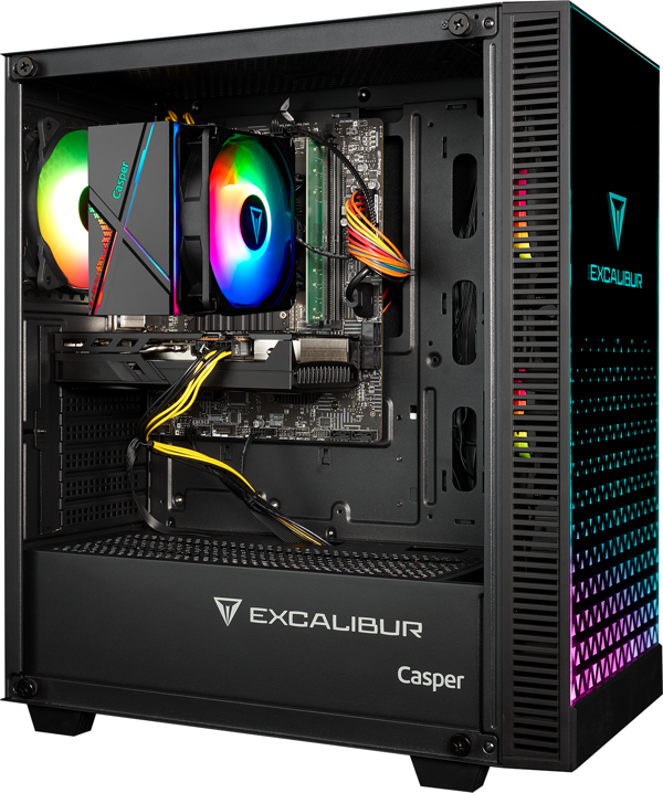 Casper Excalibur E65L.144F-EXP0X-0HE Intel Core i5-14400F 64GB RAM 2TB SSD Nvidia GeForce RTX 5070TI Freedos - Image 1