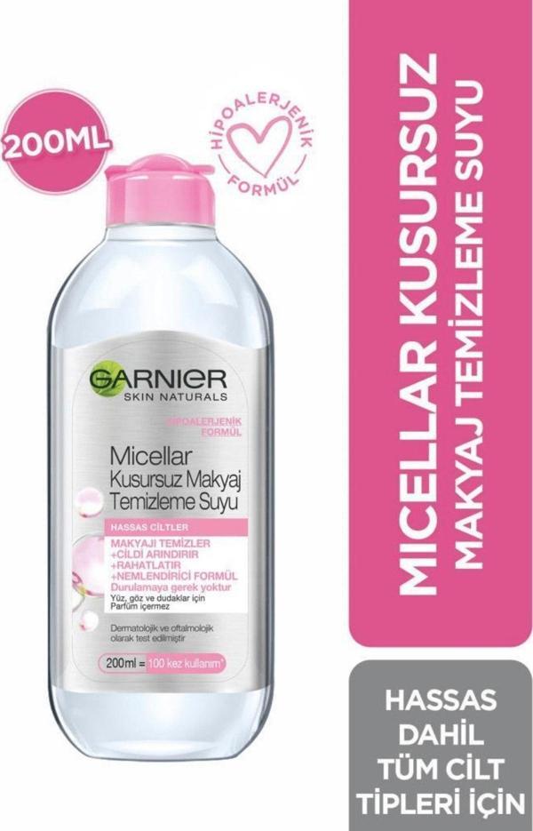 Garnier Micellar Kusursuz Makyaj Temizleme Suyu 200Ml - Image 1