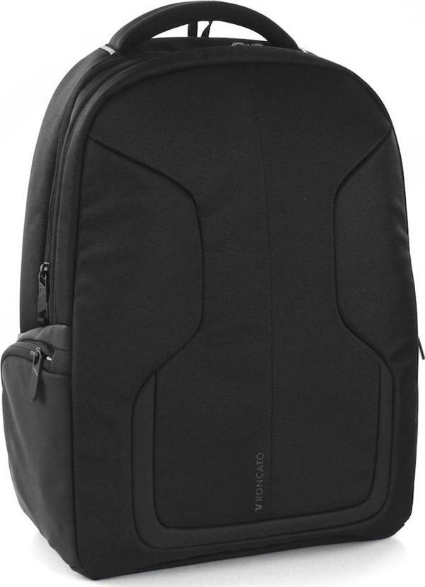 Unisex Sırt Çantası 41722101 Roncato Zaıno Grande 2 Comp. 15.6"/Usb Surface Nero Nr - Image 1