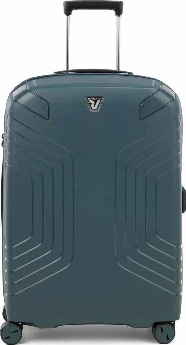 Unisex Valiz 57620187 Roncato Ypsilon 4.0 Trolley Medium Eco Verde Bottiglia 68x44x24 - Image 1