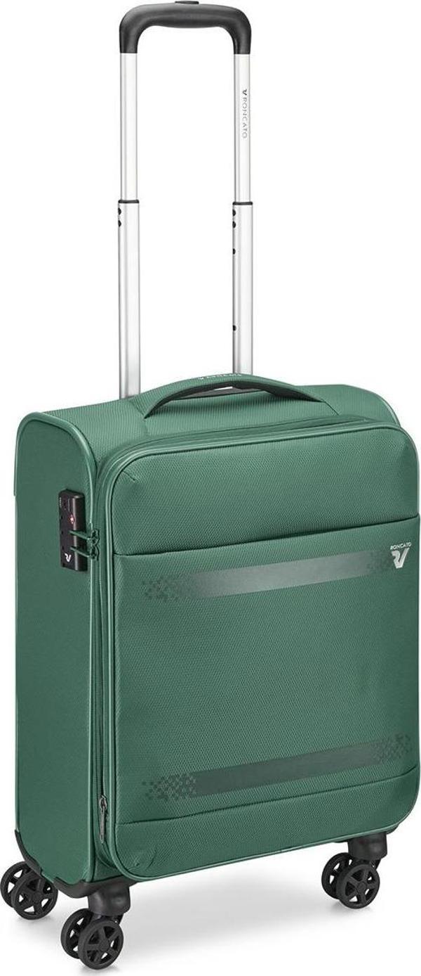 Unisex Valiz 41464387 Roncato Trolley Cabına 4R 55/20-23 Cm Exp. Jazz 4.0 Verde Bottiglia - Image 1