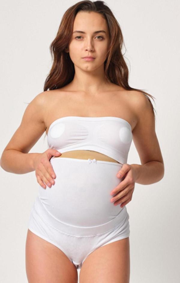 Beyaz Mı Emay 2825 Cotton Hamile Karın Destekleyici Slip Korse - Image 1