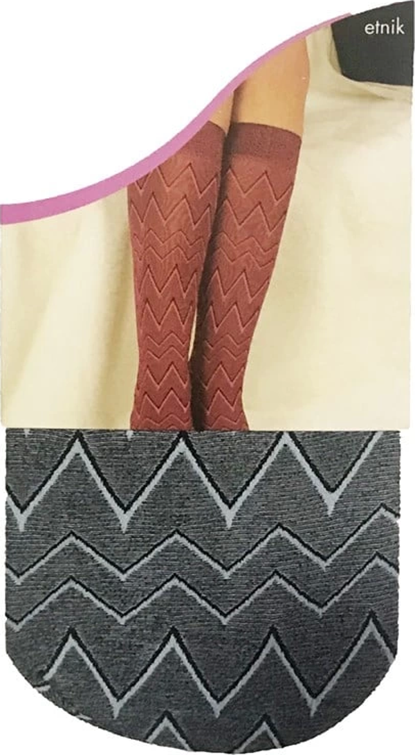 Penti Etnik Kadın Pantolon Çorabı - Image 1