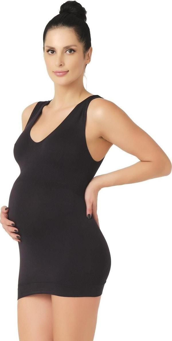 Siyah Mı Emay 5200 Seamless Soft Hamile Atlet - Image 1