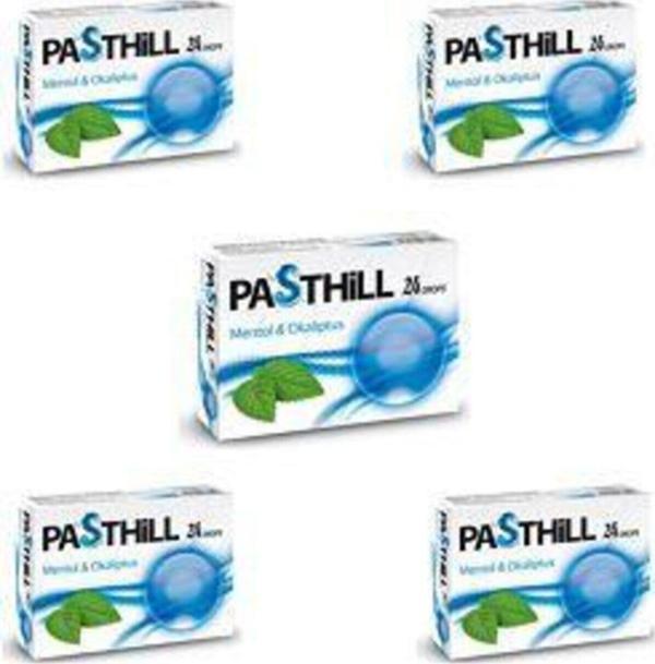 Pasthill Mentol & Okaliptus 24 Drops 5 Kutu - Image 1