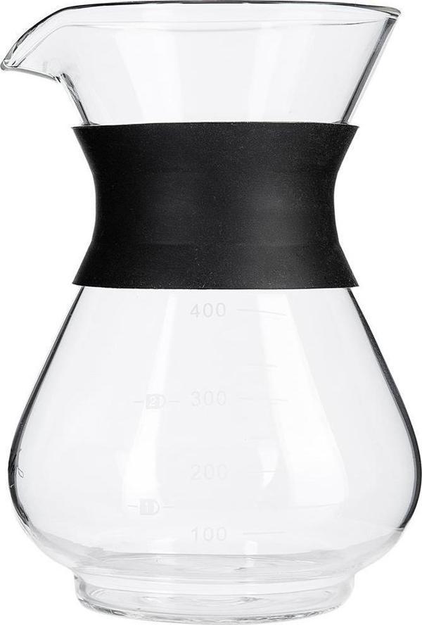 Jumbo Borasilikat Cam Kahve Demleme Ekipmanı 400 ml 500.01.01.6682 - Image 1