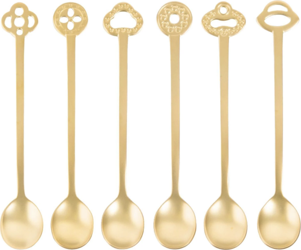 Sambonet Parti Kaşık Seti 2 Gold - 6 Parça - Image 1