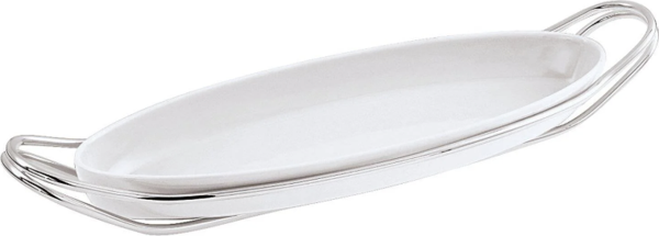 Sambonet & Rosenthal Kulplu Balık Porselen Servis 48 Cm - Image 1