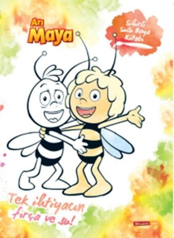 Arı Maya Sihirli Sulu Boya Kitabı - Doğan ve Egmont Yayıncılık - Image 1