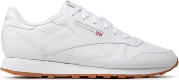 Reebok Classic Leather Unisex Beyaz Sneaker Ayakkabı 100008495 - Image 1