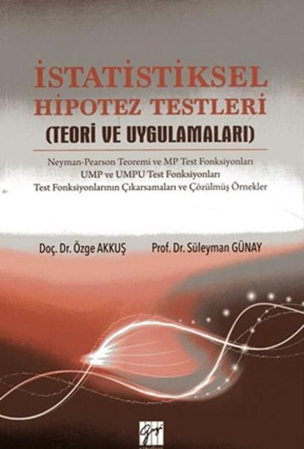 İstatistiksel Hipotez Testleri - Gazi Kitabevi - Image 1