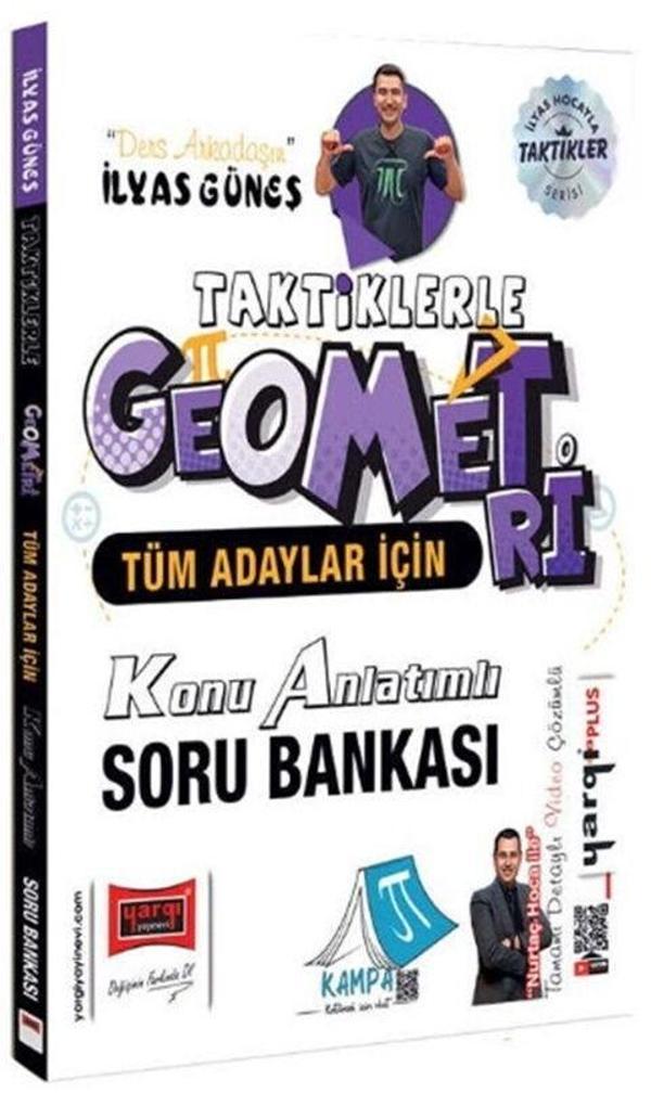 Tüm Adaylar İçin Taktiklerle Geometri Konu Anlatımlı Soru Bankası Yargı Yayınları - Yargı Yayınları - Image 1