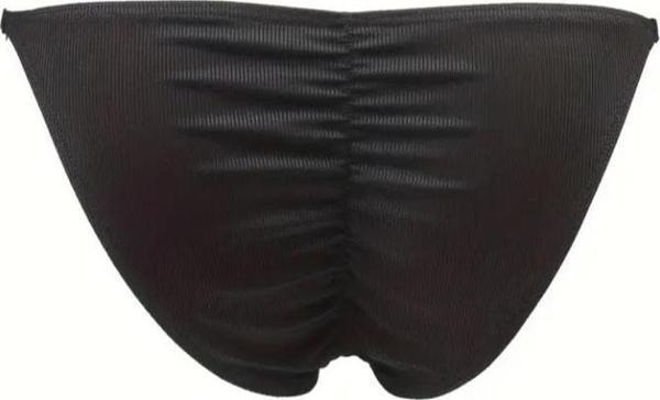 Erkek  Siyah Büzgülü Slip İç Giyim - Image 1