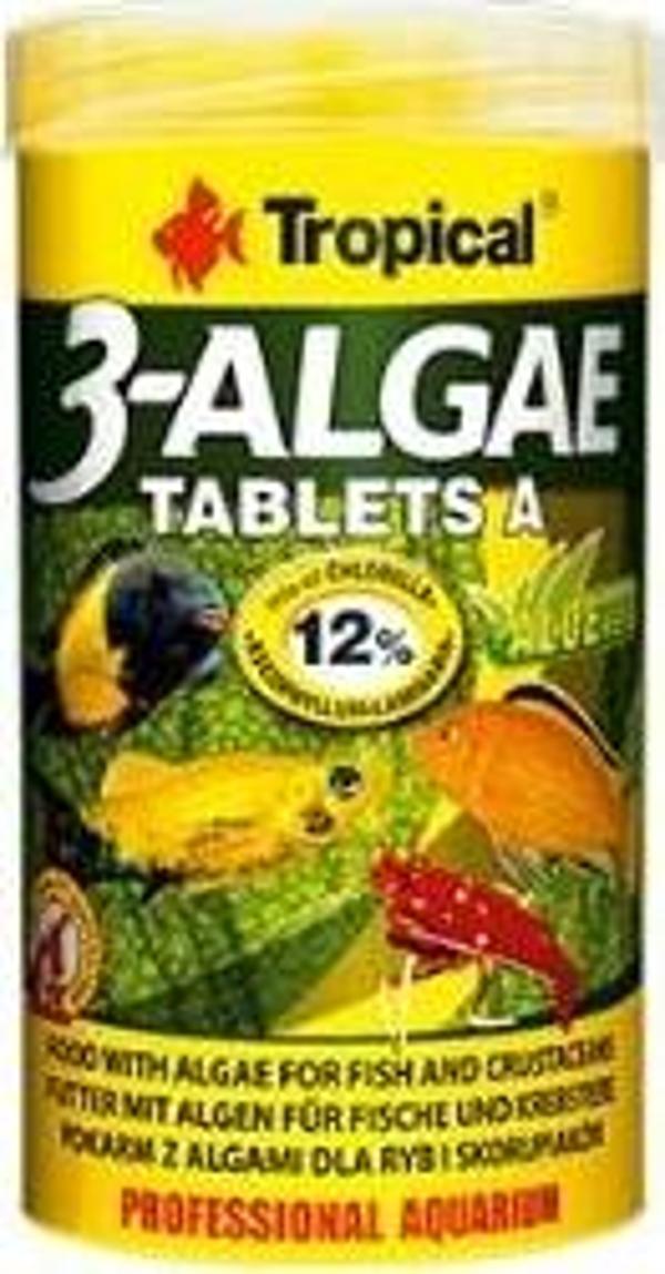Tropical 3-Algae Tablets A 100ad Açık - Image 1