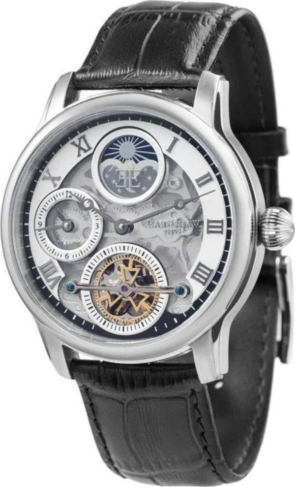 LONGITUDE SHADOW DUAL TIME ES-8063-01 Otomatik Erkek Kol Saati - Image 1