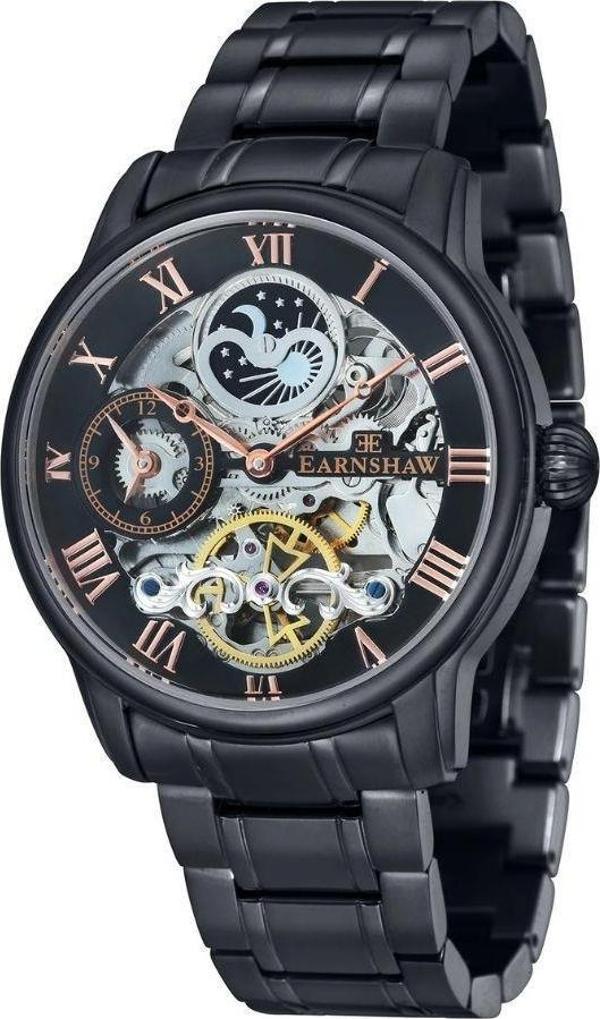 LONGITUDE DUAL TIME ES-8006-55 Otomatik Erkek Kol Saati - Image 1