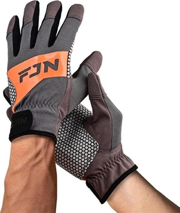 Fujin Pro Angler Trolling Gloves Grey-M/L-MEDIUM/LARGE - Image 1