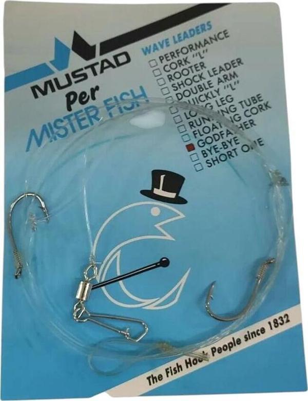 Mustad No:1  0,50mm Godfather Lüfer Takımı   - Image 1