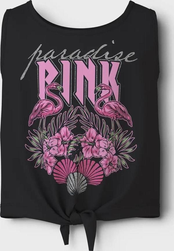 Name It Nkfvaya Sl Kız Çocuk Crop T-shirt 13241654 - Image 1