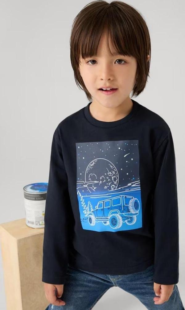 Mayoral Erkek Çocuk Uzun Kollu T-shirt 4057 - Image 1