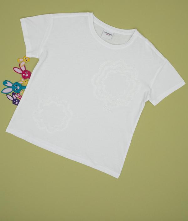 U.S. Polo Assn. Kız Çocuk T-shirt 2105873 - Image 1