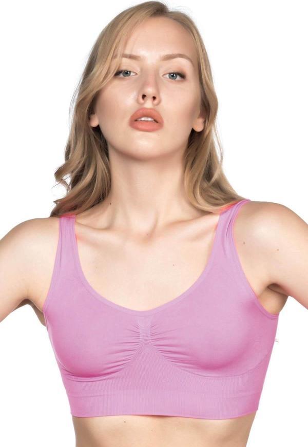 Fuşya Mı Emay 4005 Soft Kalın Askı Büstiyer - Image 1