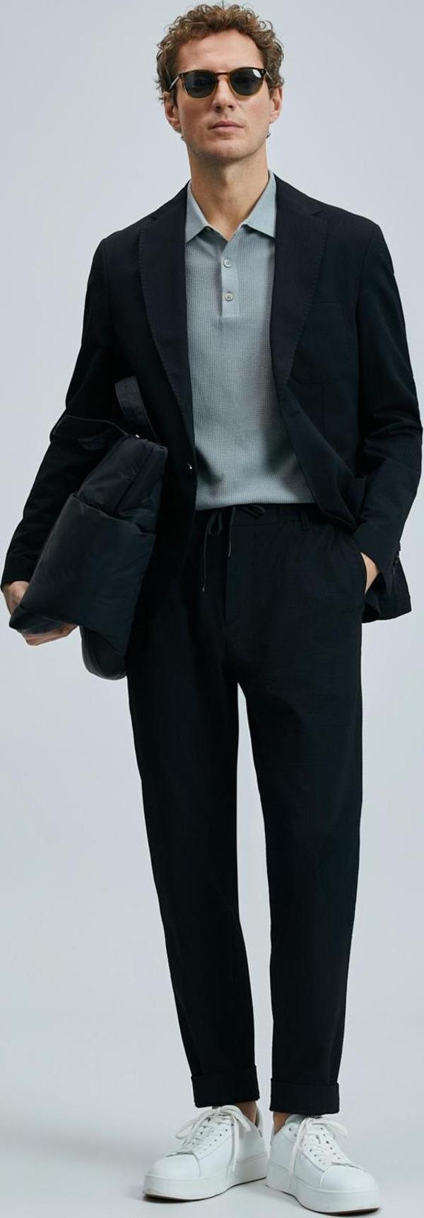 Lufian Asel Erkek Spor Blazer Ceket 111140170 - Image 1