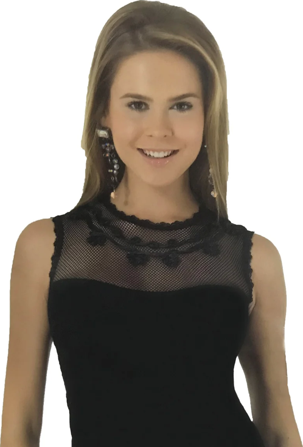 MTM Göğüsü Tüllü Bluz 2633 - Image 1