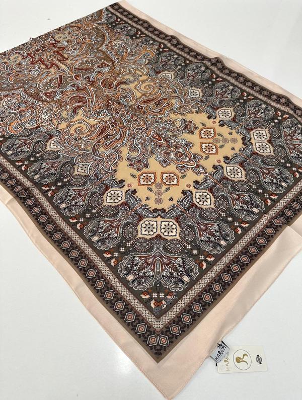 Harem Desenli Vual İpeksi Şal HVD0106 - Image 1
