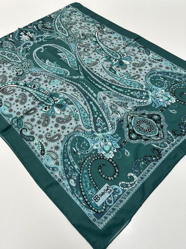 Polo Craft Soft Pamuklu Şal Etro Desen FZY0515 - Image 1