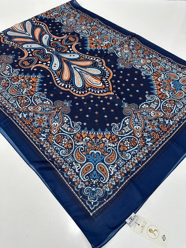 Harem Desenli Vual İpeksi Şal HVD0210 - Image 1