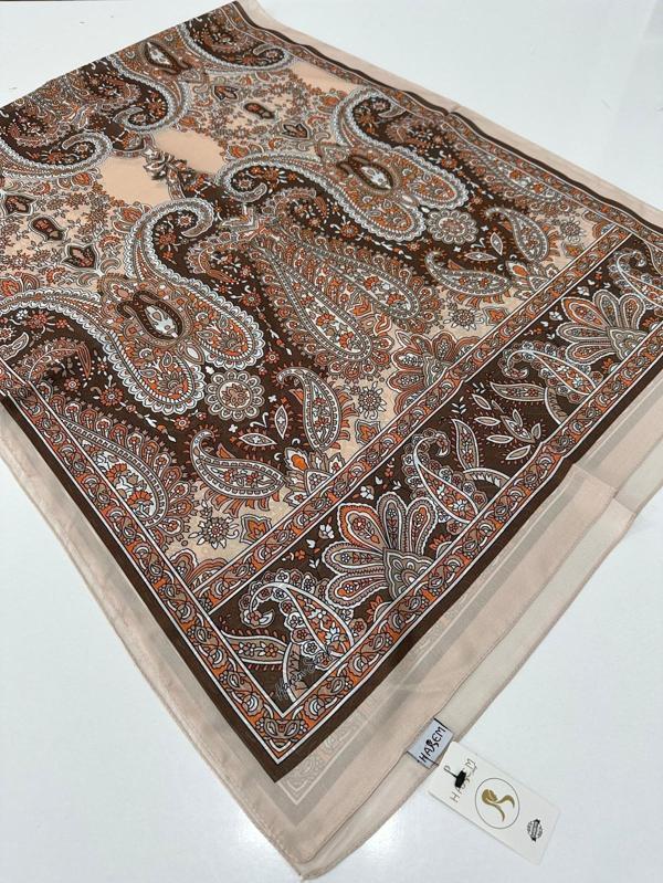 Harem Desenli Vual İpeksi Şal HVD0301 - Image 1