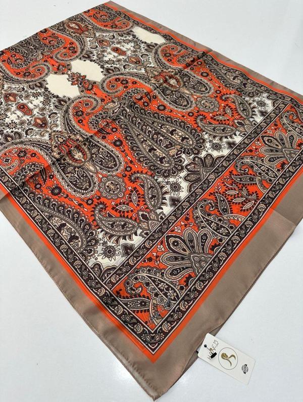 Harem Desenli Vual İpeksi Şal HVD0307 - Image 1