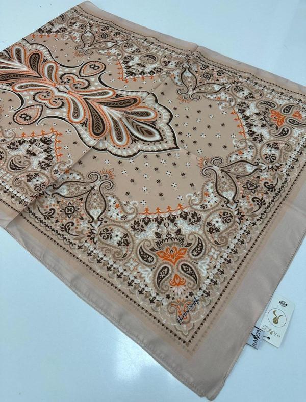 Harem Desenli Vual İpeksi Şal HVD0202 - Image 1