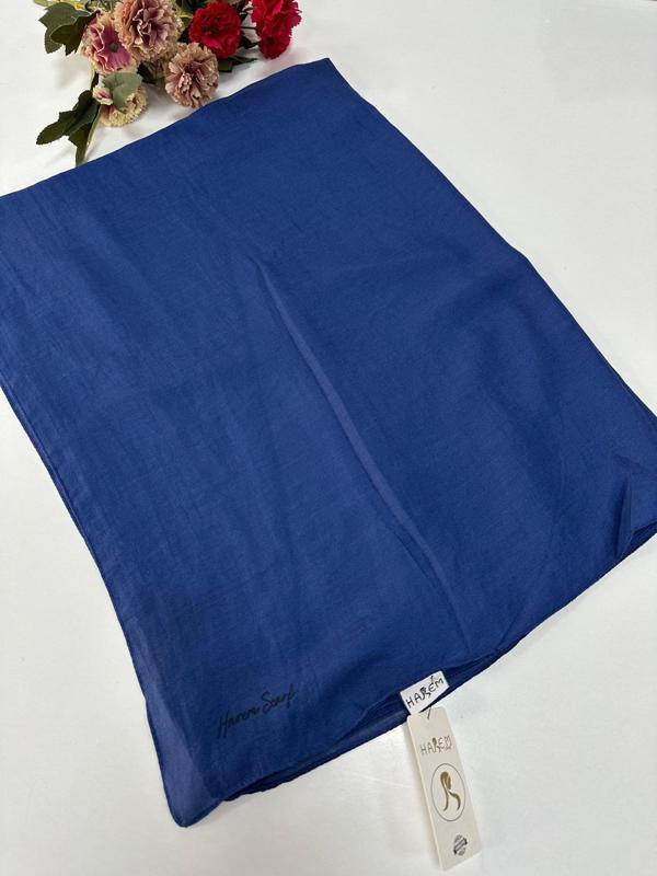 Harem Brista Koton Şal Açık Lacivert HVH0302 - Image 1