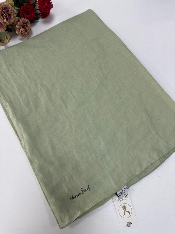 Harem Brista Koton Şal Mint Yeşili HVH0325 - Image 1